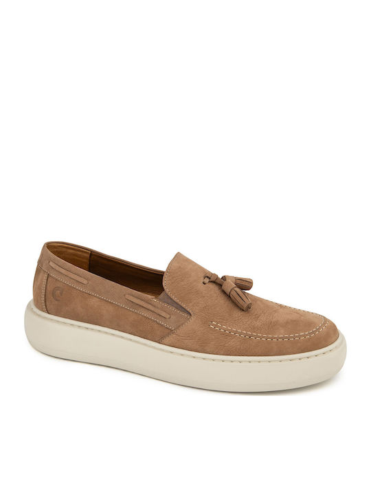Men's Moccasins Beige