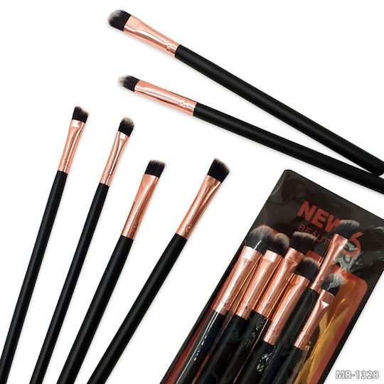 Set with Makeup Brushes for Eye Liner 6pcs
