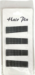 Beauty Salon Τσιμπιδάκια Μαλλιών Μαύρα 32τμχ