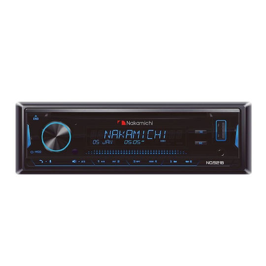 Nakamichi Автомобилно Радио 1 DIN (Bluetooth/USB/CD)