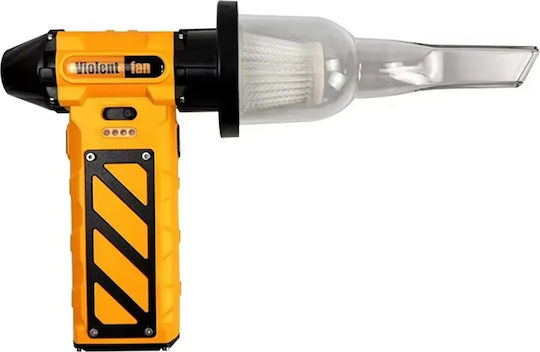 F015 Autostaubsauger & Gebläse 2-in-1 Wiederaufladbar 12V Gelb