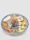 EDG Platou Decorativ Ceramică Multicoloră 1buc 21.5x21.5buc
