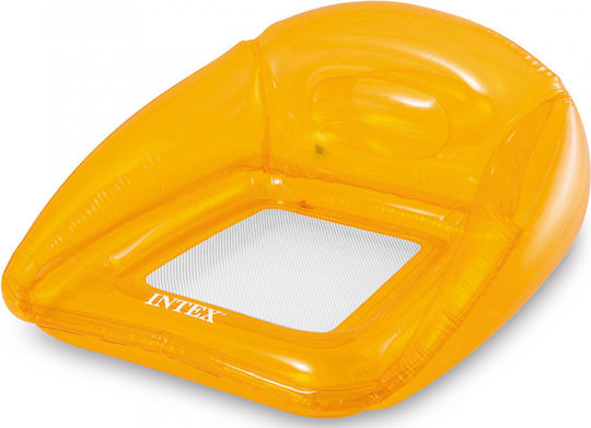 Intex Inflatable Armchair Yellow 104x102cm 401312056802/Yellow