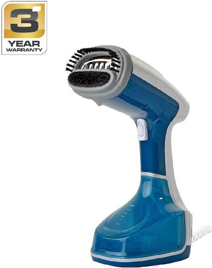 Steamer Ατμοκαθαριστής Ρούχων Χειρός 1400W με Δοχείο 260ml Μπλε