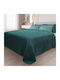 Lino Home Ligero Coverlet Queen Size Microfiber Green 220x240cm