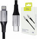 Allity Regular la Cablu Lightning 27W Negru 1m