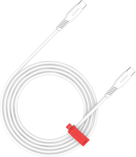 Canyon USB 2.0 Kabel USB-C männlich - USB-C 60W Weiß 2m