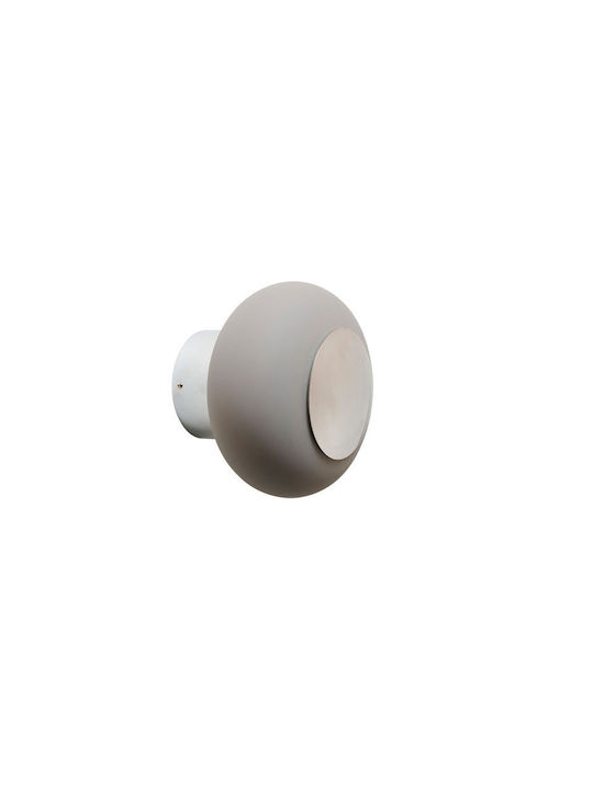 Ebb & Flow Modern Leuchte Wand mit Fassung E14 Gray 21cm