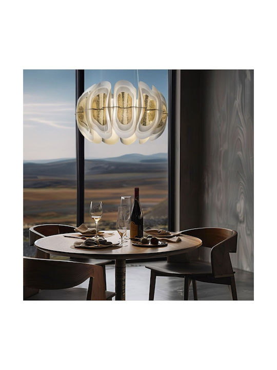 Slamp Adjustable Pendant Light White 56x56x56cm