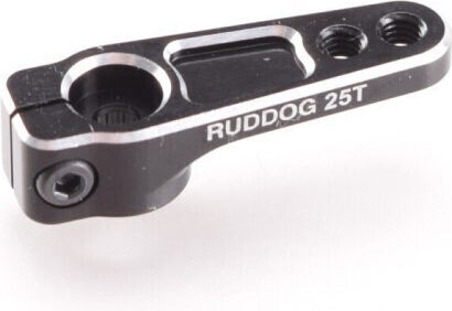 Ruddog Aluminium Servo Horn 25t Black