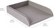 Filing Tray Leather Gray 3694 Osco