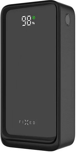 Fixed Zen 2 30 Power Bank 30000mAh 20W с 2 USB-A порта и USB-C порт Черен