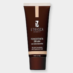 Etrvska Silk Skin Лилаво Бяло Фон дьо тен 30мл