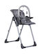FreeOn Lan Foldable Baby Highchair 2 in 1 with Adjustable Height Gray