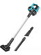 Dedra Rechargeable 2 in 1 Stick & Handheld Vacuum Without Charger & Battery Blue DED7176
