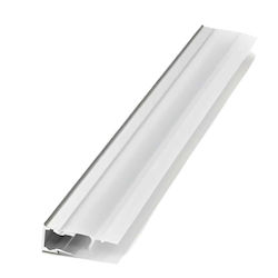 El-509 Aluminiumprofil für Glasregale Opal Abdeckung 2m – Geeignet für LED-Streifen