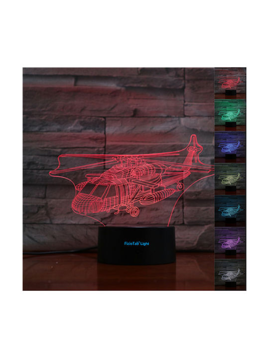 LED Kinder Dekorative Lampe Mehrfarbig 20x3cm