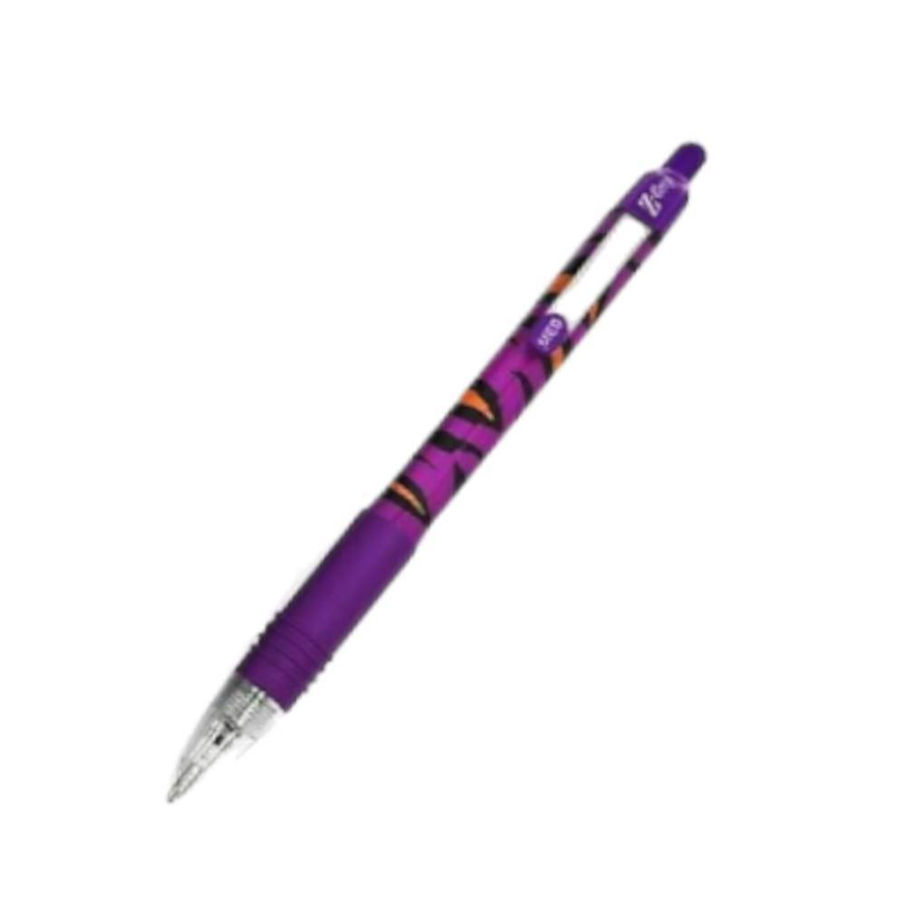 Zebra Z-grip Funky Pix Ballpoint nullmm Violet cu cerneală Violet