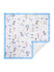 Waterproof Baby Burp Cloth White 110x110cm