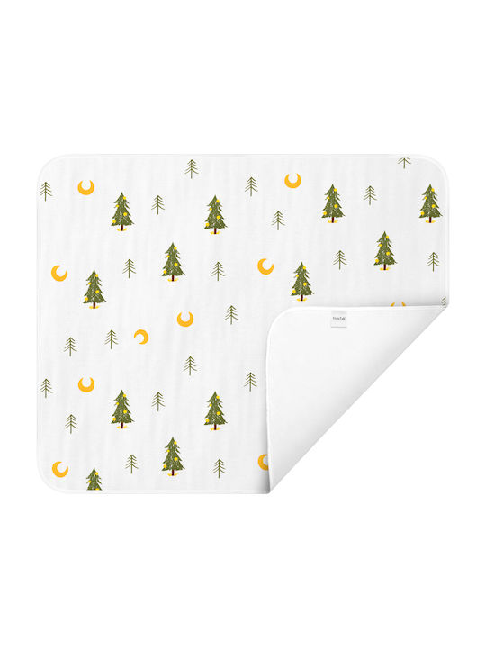 Waterproof Multicolour Baby Burp Cloth 80x100cm