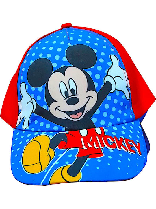Disney Παιδικό Καπέλο Jockey Υφασμάτινο Mickey ...