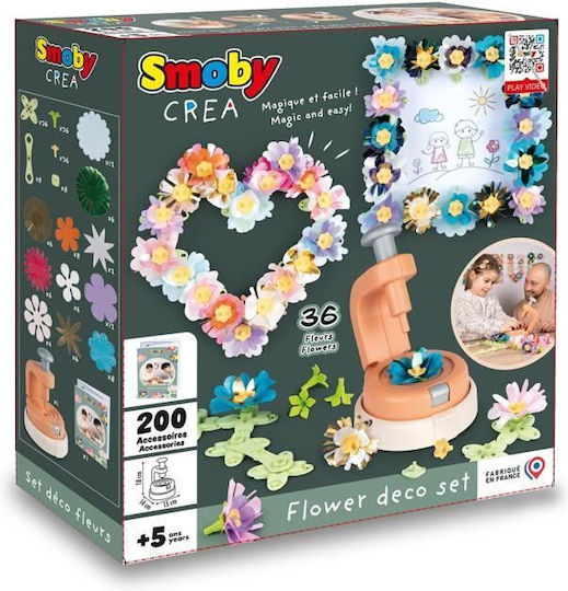 Smoby Детски Занаяти Flowers Decorative за Деца 5+ години+ Години