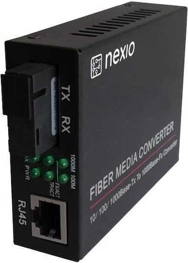 Mediaconvertor 10/100m 1310/1550nm Tip Wdm A Sm 20km Sc Nexio