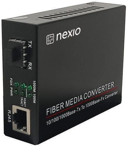 Mediaconvertor 10 100 1000m 1 Port Rj45 1 Slot Sfp Nexio