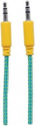 Manhattan Audio Cable Mht394079 3.5mm Jack 3.5mm Jack 1 M Yellow Blue