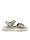 Kinder Sandalen Anatomisch Silber