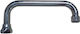 Wasserhahn-Rohr P L200 Chrom 3/4" Universale