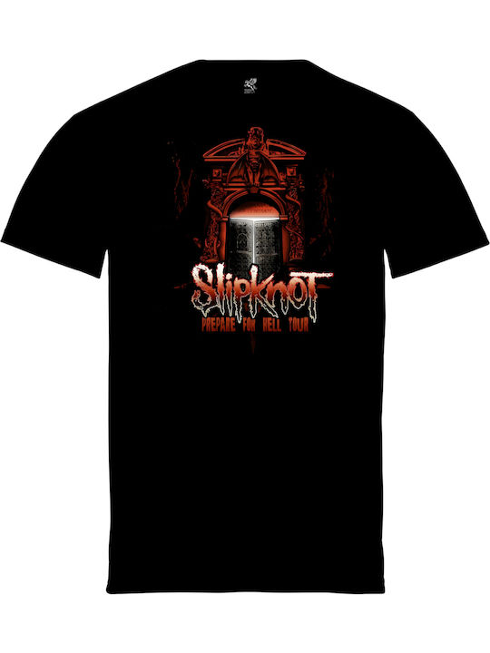 Μπλούζα Εταιρίας Pegasus Μαύρη Τύπωμα Slipknot