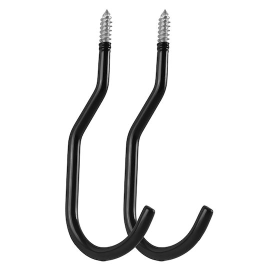 2 Pieces Ceiling Hooks Maclean Mc-485 Ladder Bicycle Pipe Garden Steel Maximum Load 10 Kg Hook