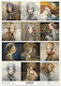 Decoupage Rice Paper A4 – Portrait Collection i...
