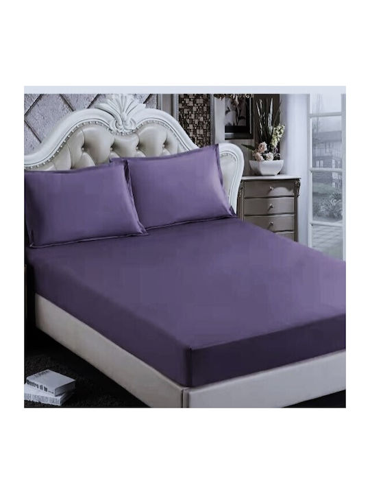 Kotonia Home Cearșaf King Size cu Elastic 180x2...