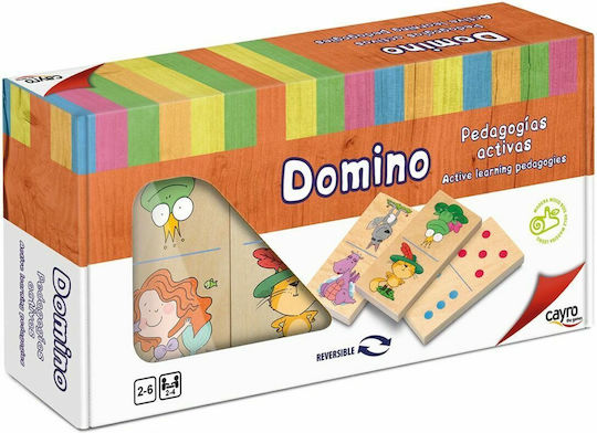 Επιτραπέζιο Παιχνίδι Domino για 2-4 Παίκτες 2+ Ετών