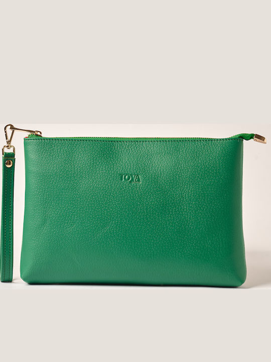 Toya Leder Damentasche Handtasche Grün