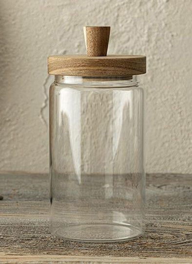 Galifas Galifas Lebensmittelgläser & Behälter mit luftdichtem Deckel Glas Transparent 9x19cm