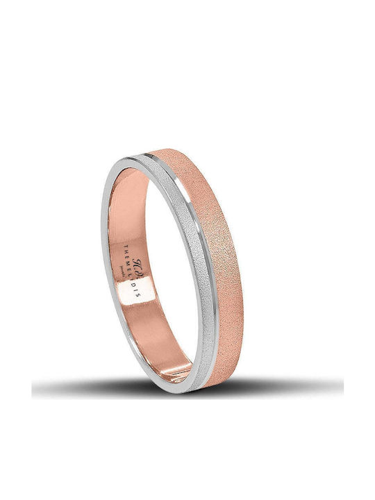 Themelidis Jewels Σετ Βέρες από Λευκόχρυσο 14Κ