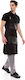 IdealPress Apron Full Body Black