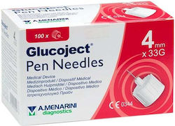 Menarini Glucoject Pen Βελόνες 33G 100τμχ