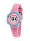 Kikou Kids Digital Watch with Rubber/Plastic Strap Pink