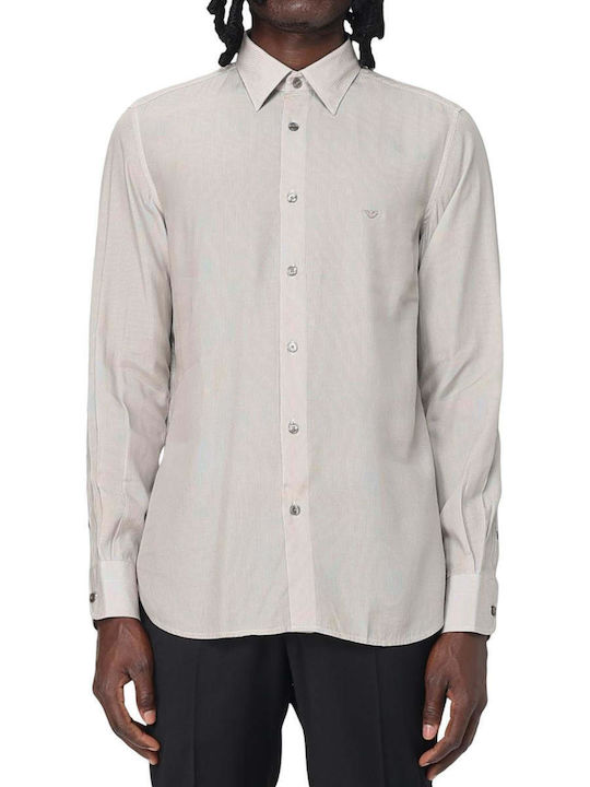 Langärmlig Hemd Beige