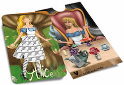 V-syndicate Credit Card Grinder Αλουμινίου Σχέδιο Alice In Grinderland