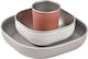 Beaba Feeding Set made of Metal Orange 3pcs