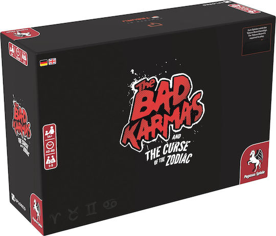 Настолна игра Teburu: The Bad Karmas за 1-5 играчи 14+ години (EN)