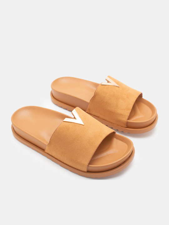 Luigi Sandale Casual Damă Flatforme Maro