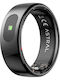 Forever Astral SR-100 Smart Ring 20mm Wasserdicht mit Pulsmesser Schwarz