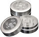 Трифачка За Тютюн Mado Метален 40мм Двоен 661-2155 Прозорец