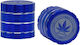 Amsterdam Tobacco Grinder 40mm 4 Parts Rgn-22 Blue Aluminium